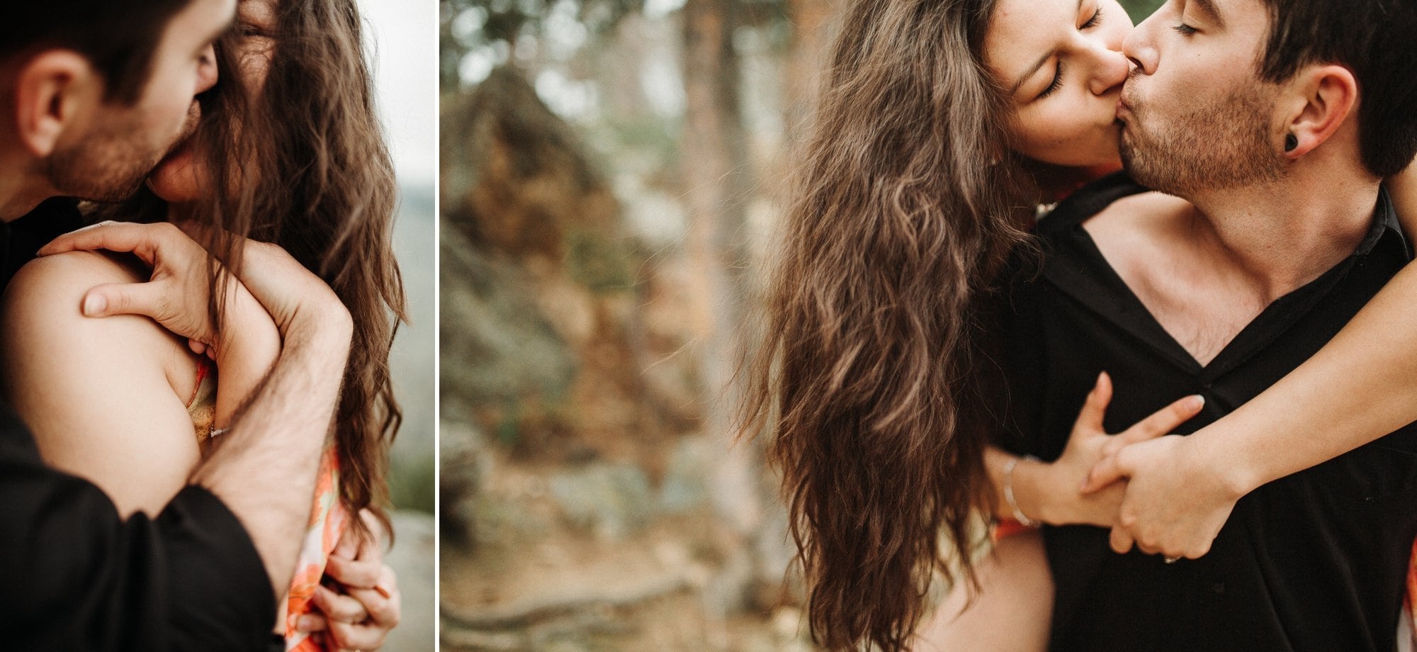 Colorado Mountain Engagement Photography I Lookout Mountain Engagement Photos I Alex + Chantel 