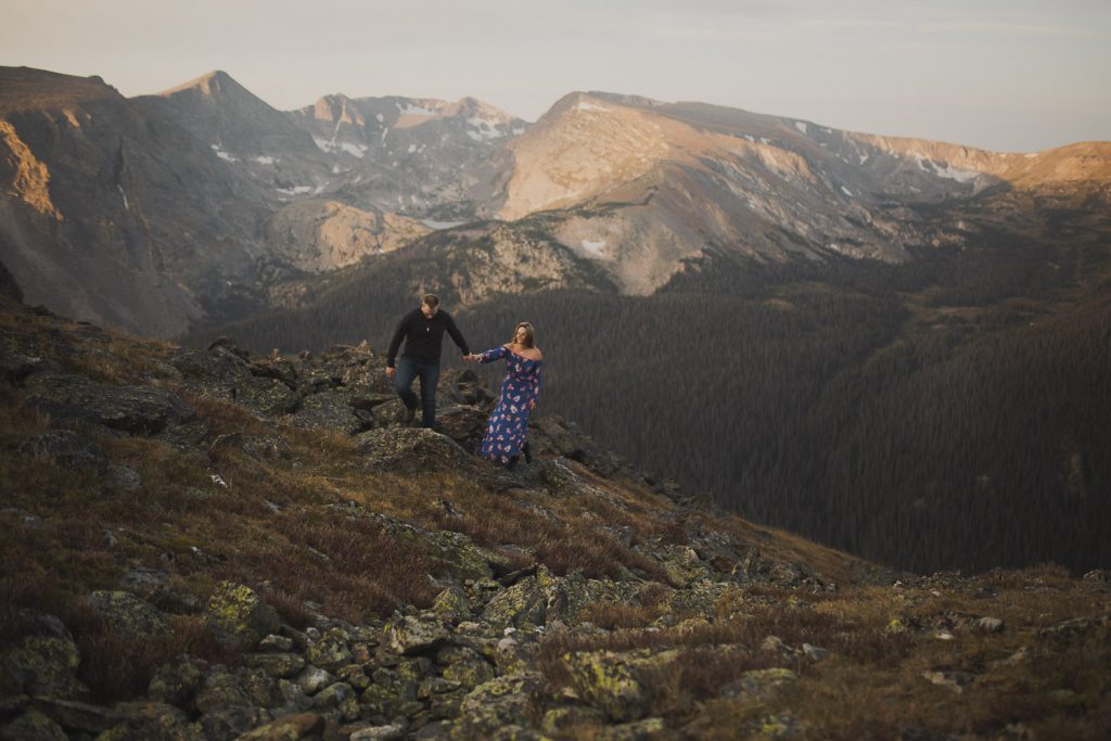 Fall adventures for Engagement, Colorado Adventure