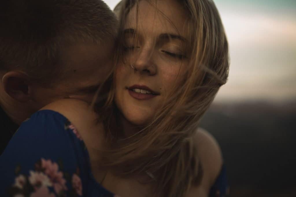 Snuggles on the top of the world