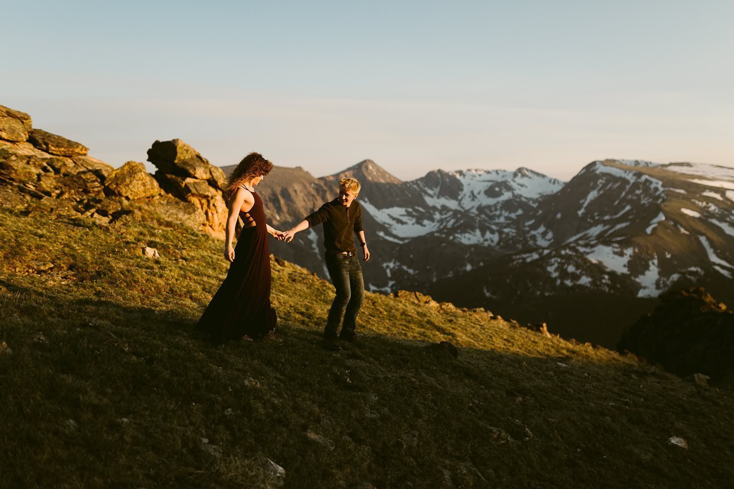 ROCKY MOUNTAIN NATIONAL PARK ADVENTURE ENGAGEMENT|TRAIL RIDGE ROAD HIKING ADVENTURE COLORADO MOUNTAIN WEDDING PHOTOGRAPHER|COLORADO ELOPEMENT PHOTOGRAPHER|OLIVER+ALYSSA