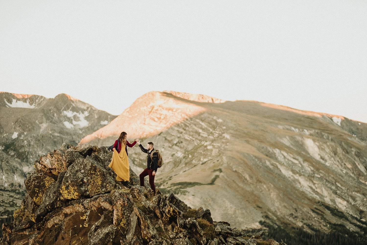 STAR GAZING MOUNTAIN ENGAGEMENT ADVENTURES|JULIANNE+DARREN|ROCKY MOUNTAIN NATIONAL PARK SPRING ADVENTURES | COLORADO SUNRISE ADVENTURE|MOUNTAIN HIKING ADVENTURE PHOTOGRAPHER|TRAIL RIDGE ROAD HIKING ADVENTURE|INTIMATE WEDDING + ADVENTUROUS ELOPEMENT PHOTOGRAPHER|ADVENTURE WEDDING PHOTOGRAPHER| ESTES PARK COLORADO ENGAGEMENT PHOTOGRAPHER