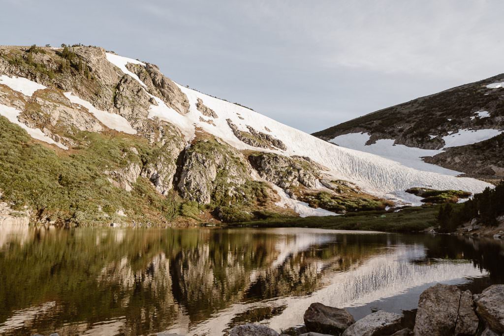 Colorado alpine Glacier Idaho Springs