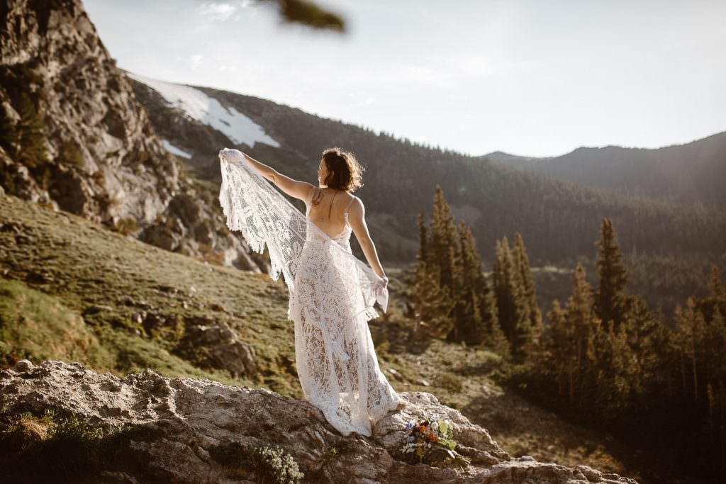 Colorado Alpine Hiking Brida dressed in Weare Reclamation