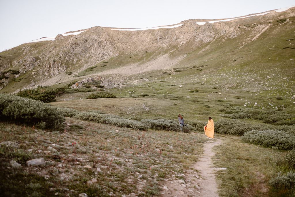 COLORADO MOUNTAIN ADVENTURE ENGAGEMENT PHOTOGRAPHER