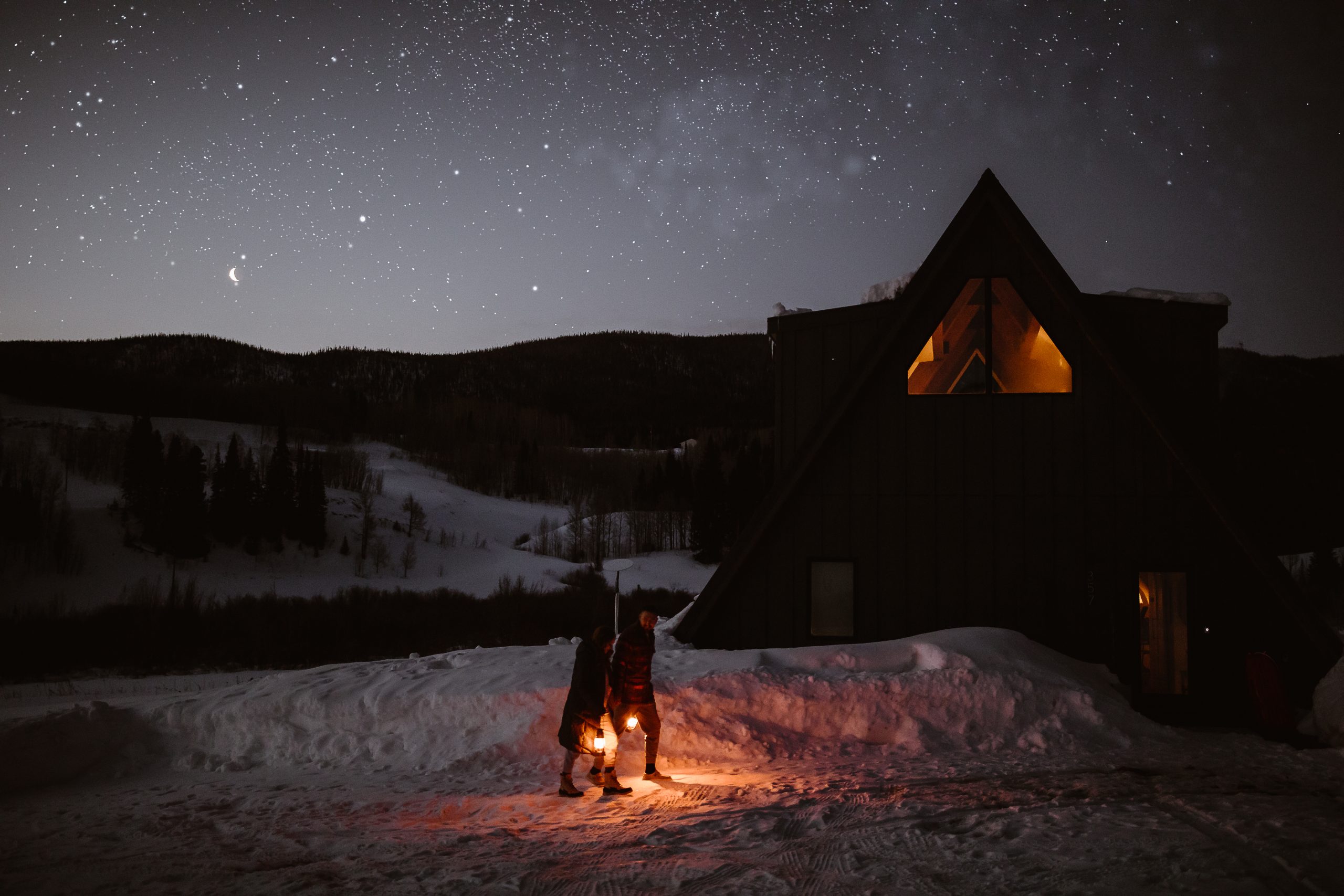 A Frame Cabin Adventure Ahead: Sacred Hot Sulphur Springs Winter Elopement in Kremmling, Colorado | Justyna E Butler Photography COLORADO ELOPEMENT PHOTOGRAPHY