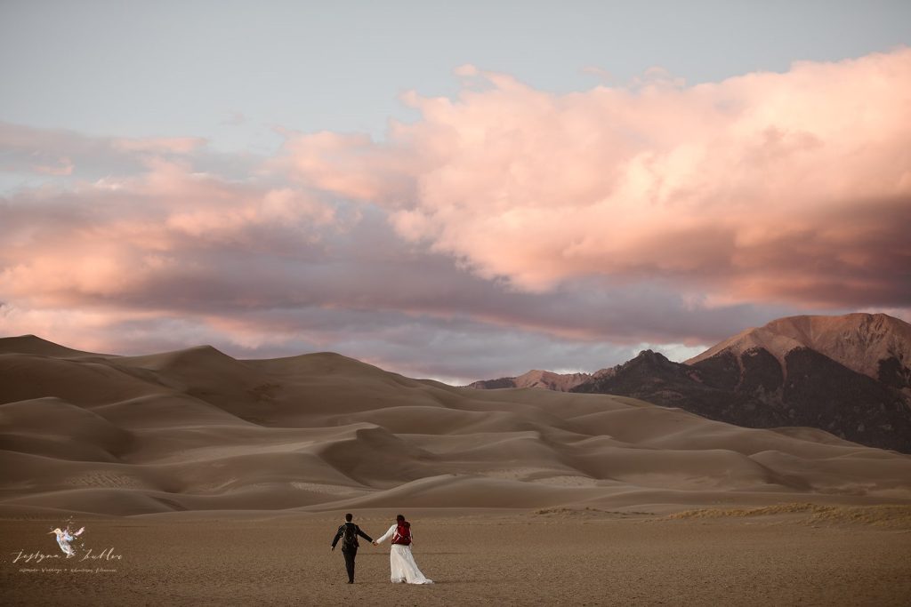 Desert Elopement Under The Moonlight At Great Sand Dunes National Park Will Make You Rethink Your Wedding Plans