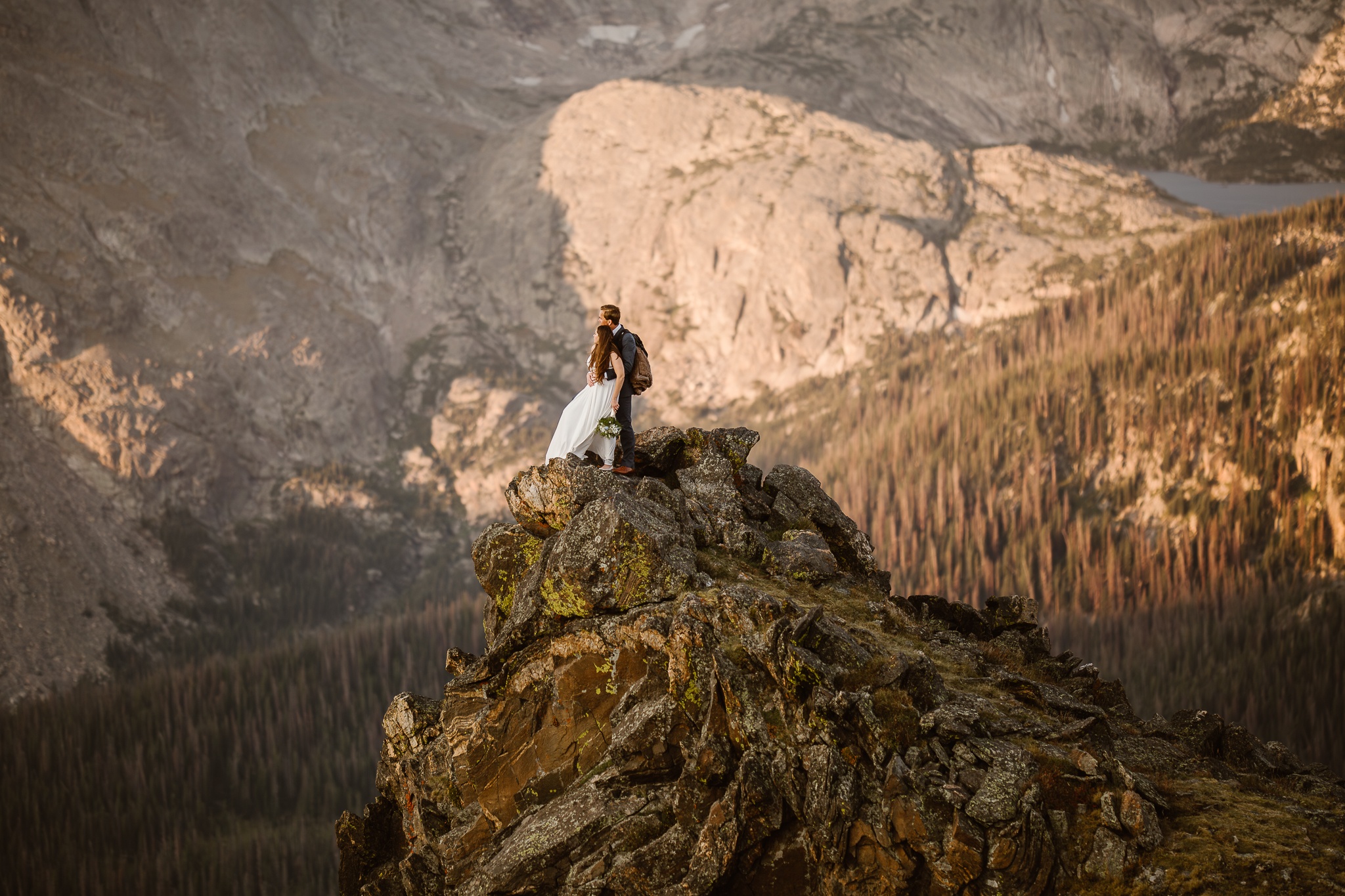 Sunrise Adventure Colorado Elopement Photographer for wild heart by Justyna E Butler