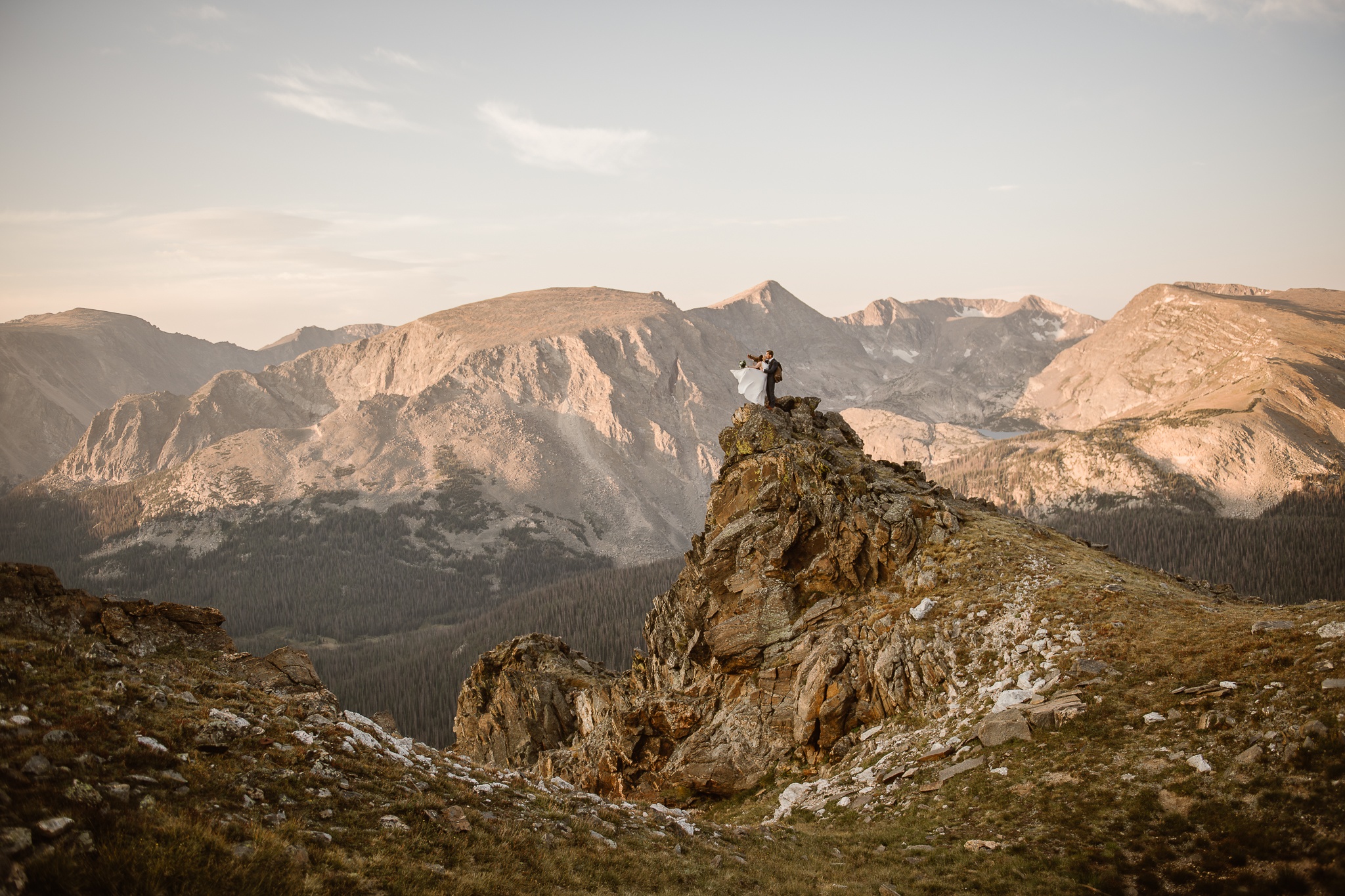 Justyna E Butler — Colorado Elopement Photographer specializing in cinematic, hiking, and adventure elopements in the Rocky Mountains