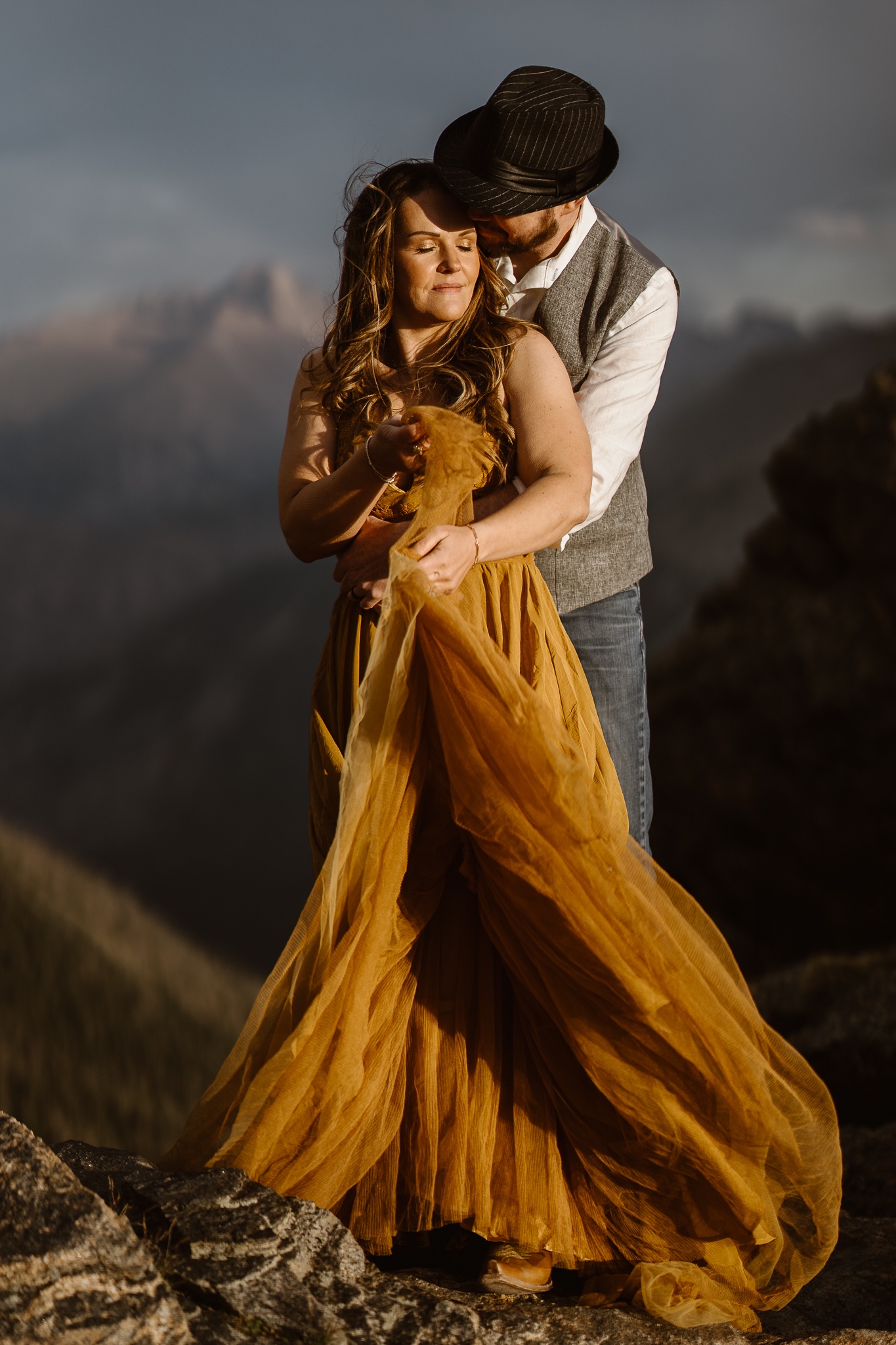 Adventure Elopement Photographer Colorado Rockies, Justyna E Butler