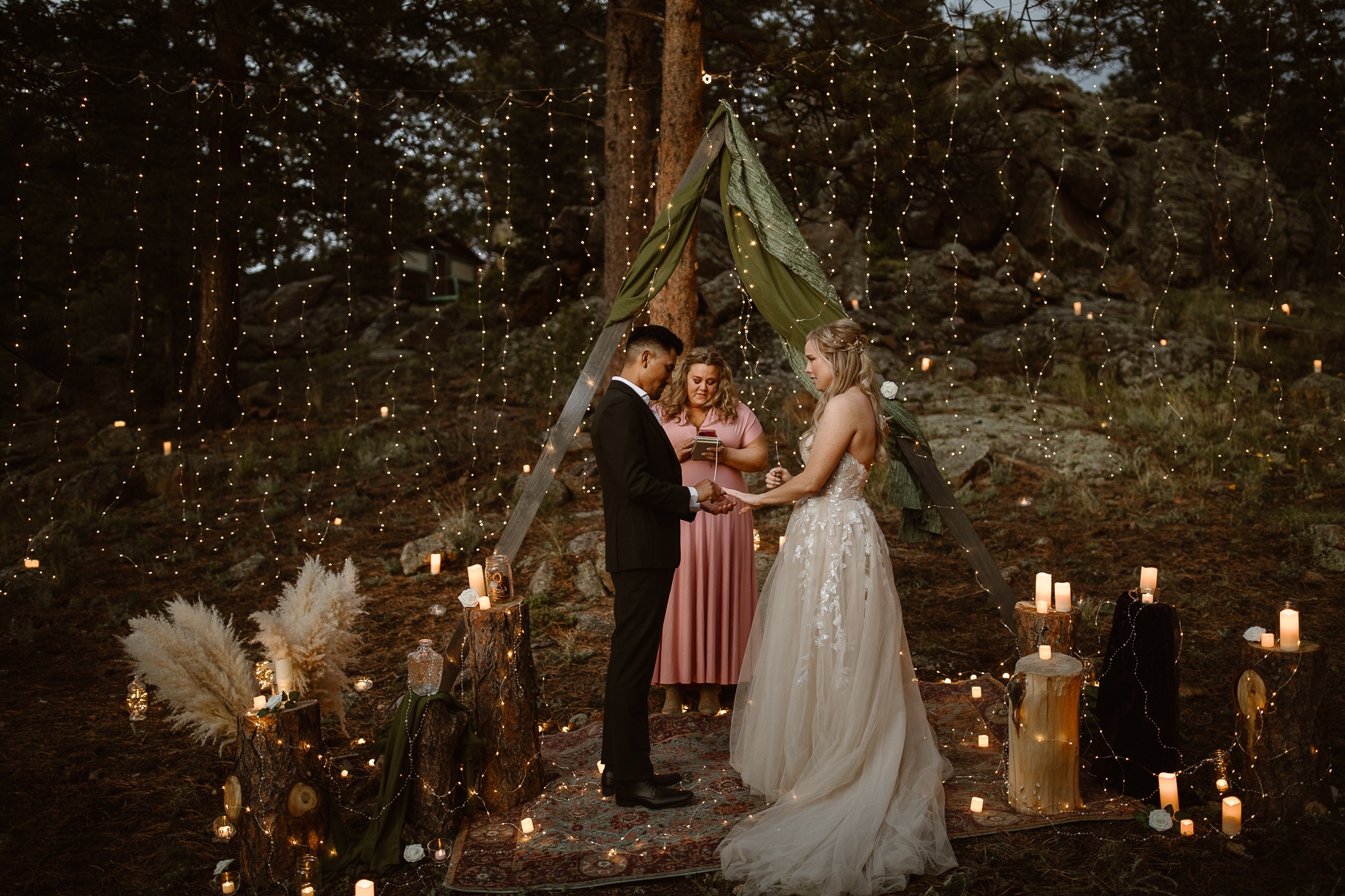 Rocky Mountain National Park Elopement Photographer, Justyna E Butler, Estes Park Colorado Intimate Wedding