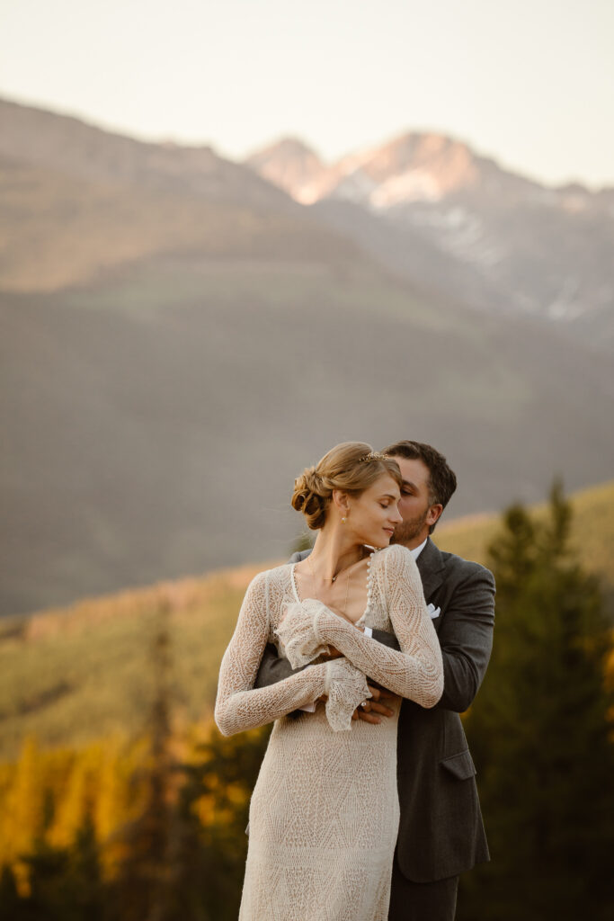 THE 10th, ON VAIL MOUNTAIN INTIMATE WEDDING Justyna E. Butler, Colorado Elopement Photographer specializing in cinematic adventure elopements, hiking elopements, intimate weddings in the Rocky Mountains of Colorado & Worldwide